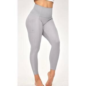 Phuture NWOT Women’s Ashana Lunar Grey Active Yoga Leggings size Large